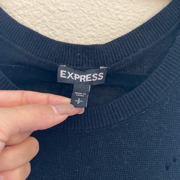 Quarter sleeve see through sweater - Picture 3 of 3